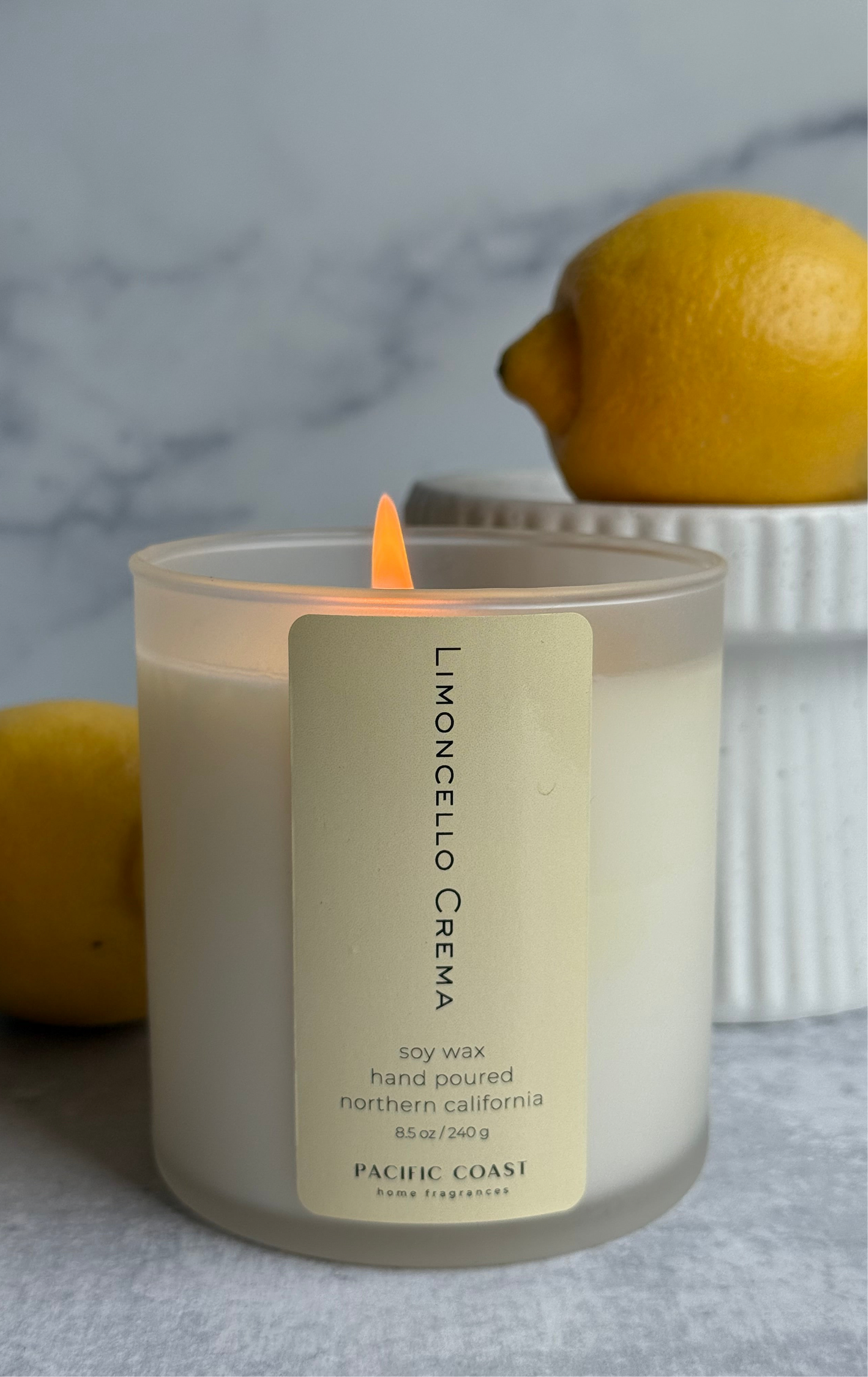 Limoncello Crema Candle